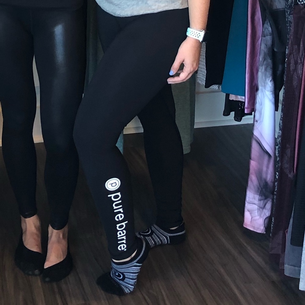 Pure Barre Lululemon Collaboration Leggings - Picture 2 of 2